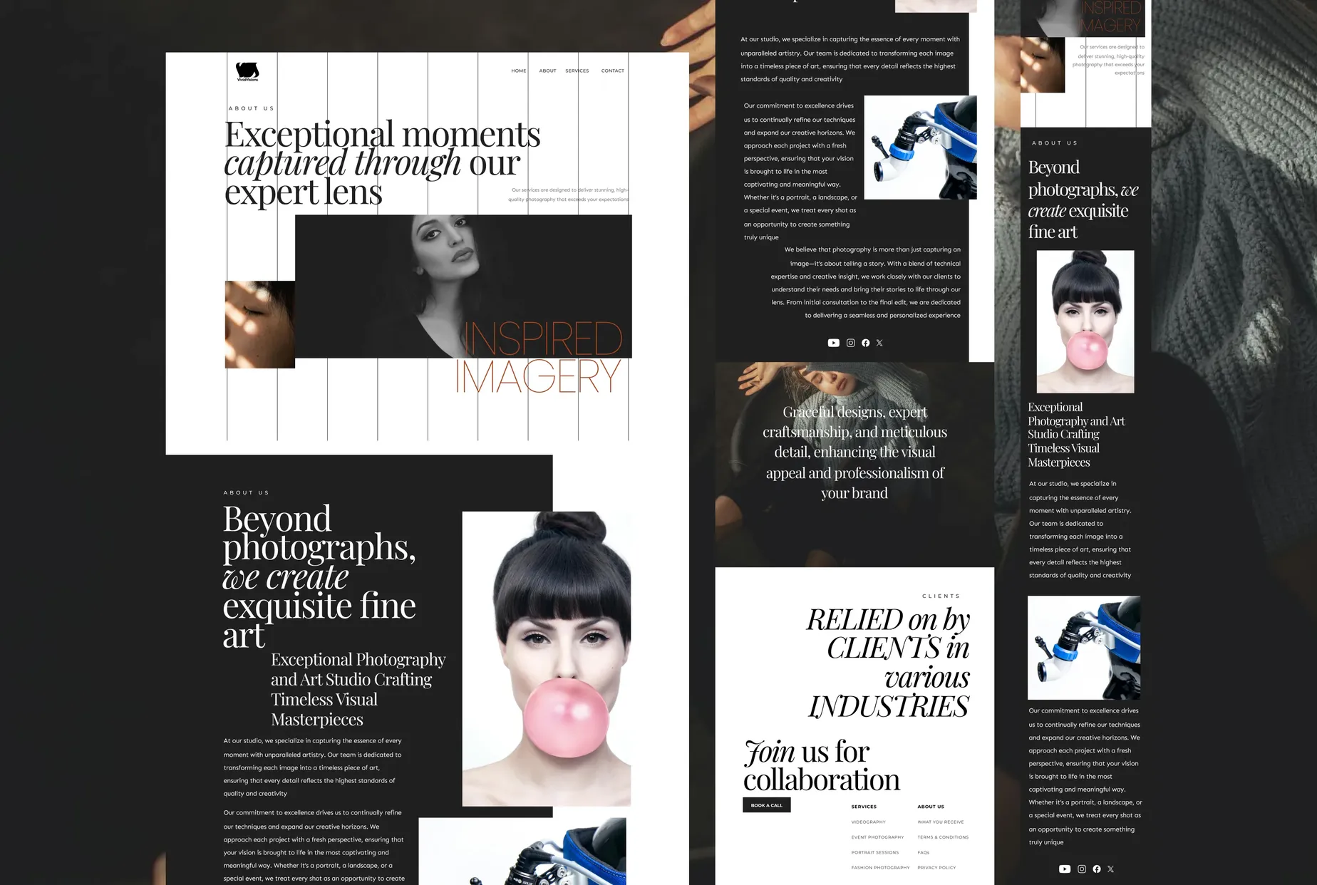 photographer website