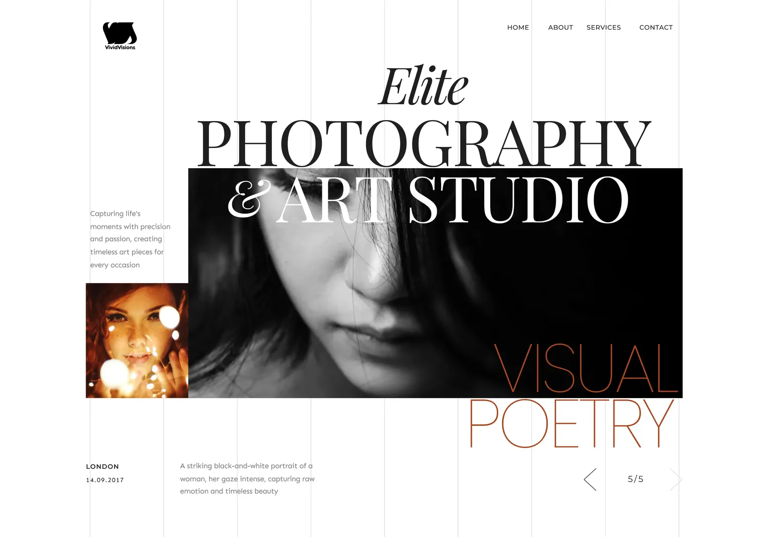 photographer website